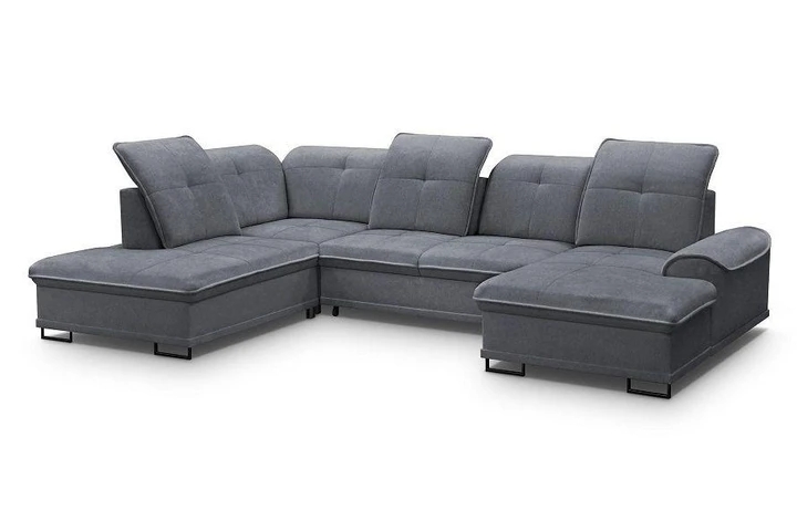 MADRID U sedací souprava ve tvaru U s nastavitelnou hloubkou sedu