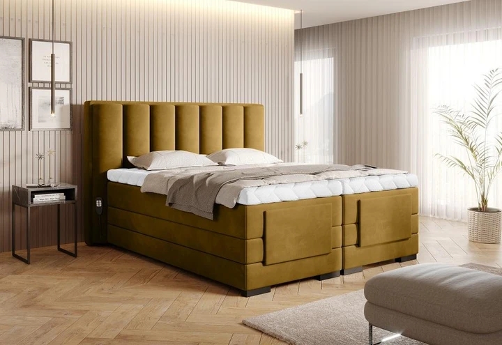 AMARETO boxspring postel 160x200 s elektrickým polohováním
