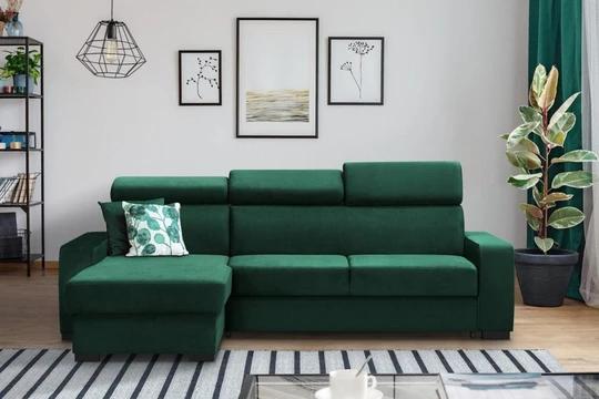 OREGON II rohová rozkládací sedačka s úložným prostorem