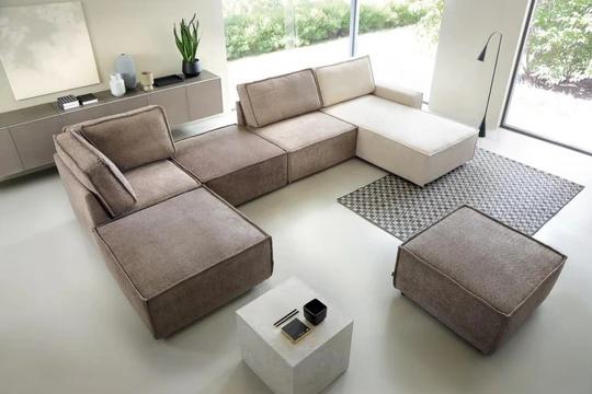 OSBY U modulová sedací souprava ve tvaru U