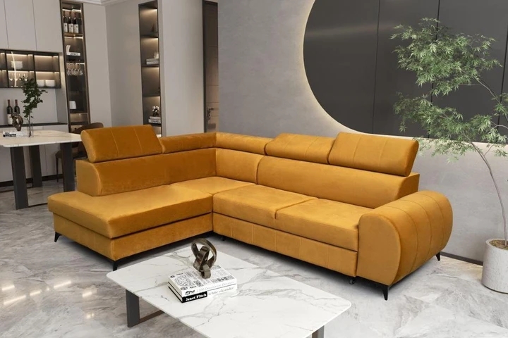 FELIX moderní rozkládací rohová sedačka s úložným prostorem