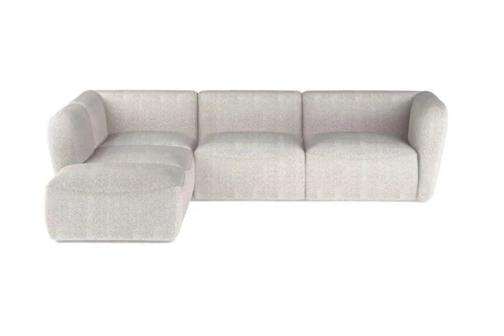 ZINA L minimalistická rohová sedací souprava