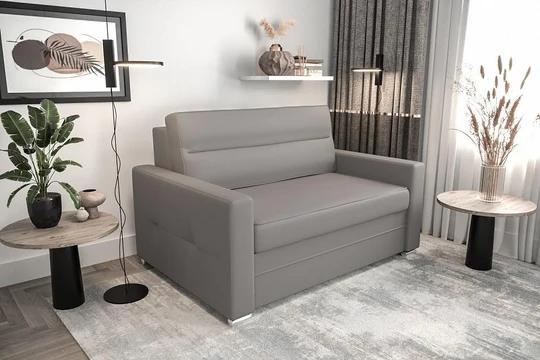 TERA I rozkládací pohovka s úložným prostorem v pravé kůži