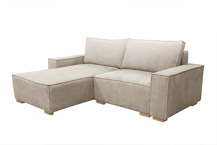 LAKE minimalistická rozkládací sedačka s úložným prostorem