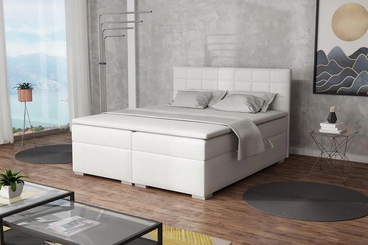 ASTRA 160x200 cm boxspring postel s úložným prostorem