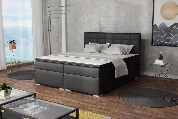 ASTRA 160x200 cm boxspring postel s úložným prostorem