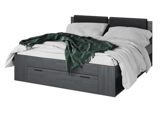 ZUZANA 3 postel 160x200, dekor dub carbon