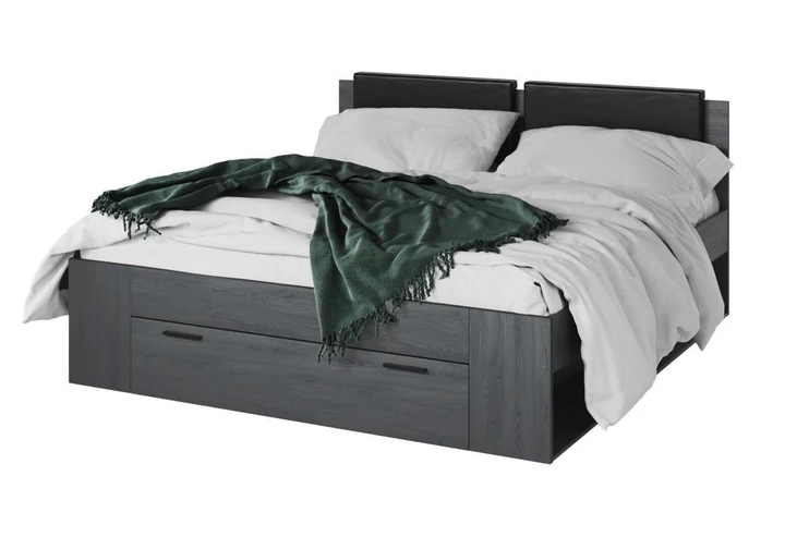 ZUZANA 3 postel 160x200, dekor dub carbon