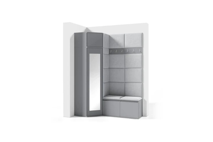 DIAMOND 37 rohová předsíňová stěna