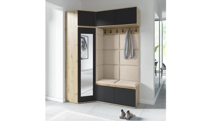 DIAMOND 38 rohová předsíňová stěna