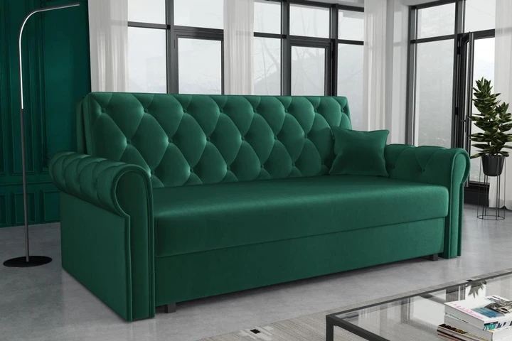 BETSY IV rozkládací pohovka ve vintage stylu