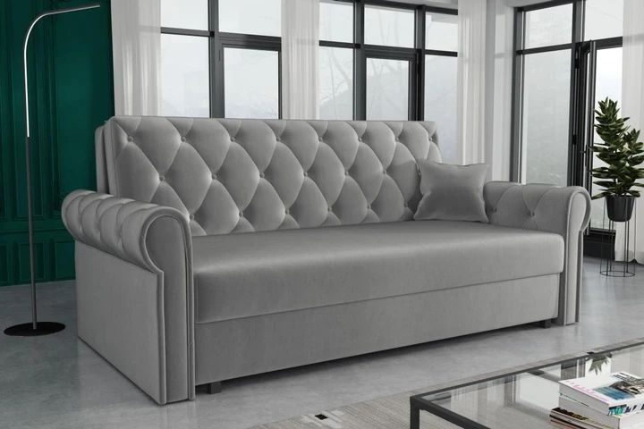 BETSY IV rozkládací pohovka ve vintage stylu