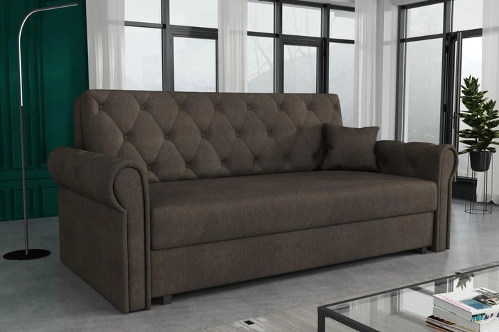 BETSY IV rozkládací pohovka ve vintage stylu