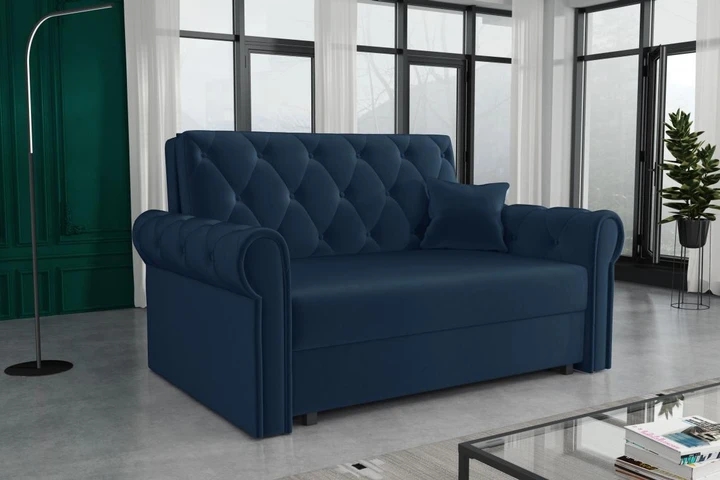 BETSY II rozkládací pohovka ve vintage stylu