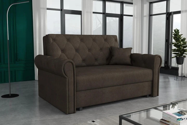 BETSY II rozkládací pohovka ve vintage stylu