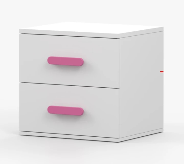 Miki noční stolek - bílý