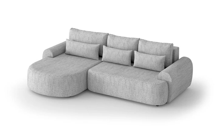 BLUSH rohová sedací souprava, bouclé styl