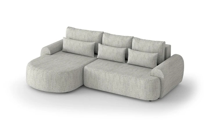 BLUSH rohová sedací souprava, bouclé styl