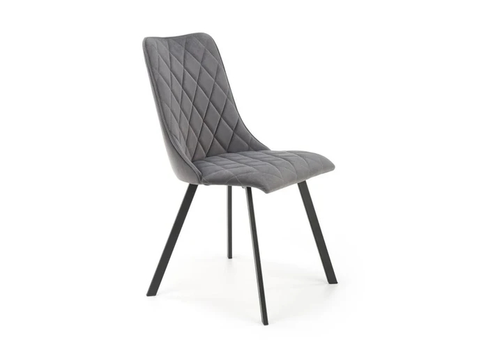 K-450 elegantní čalouněná židle na kovových nožkách