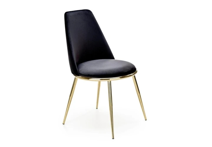 K-460 moderní čalouněná židle na kovových nožkách