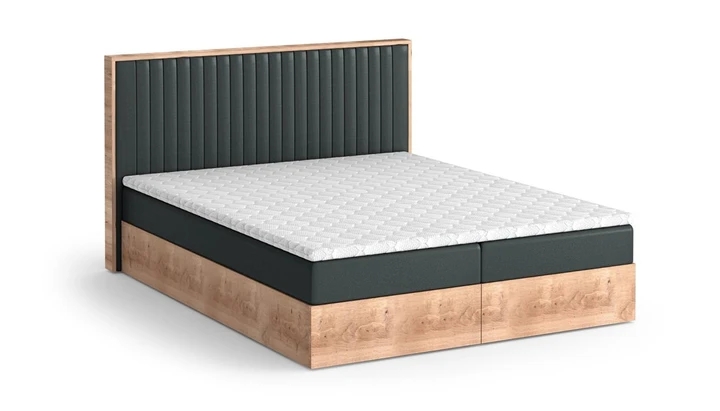 TYBALT 160X200 boxspring postel s úložným prostorem