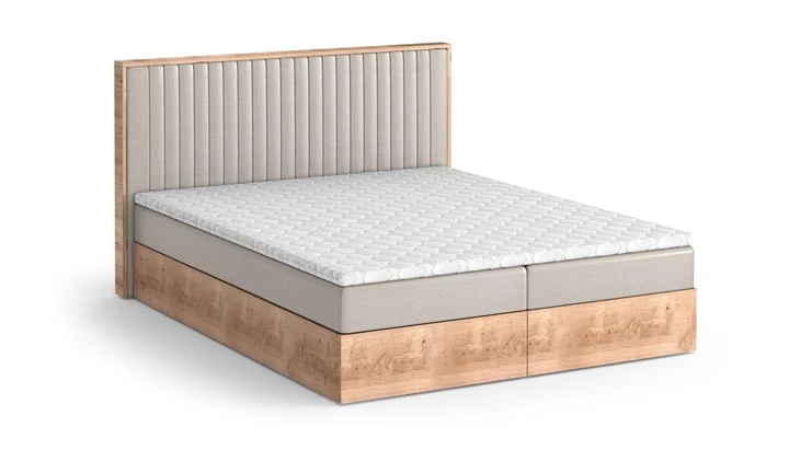 TYBALT 160X200 boxspring postel s úložným prostorem