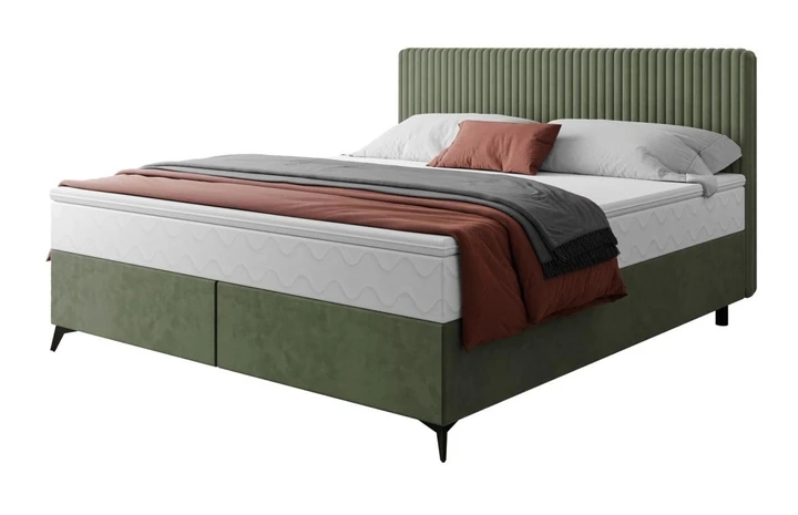 EVELYN 160X200 boxspring postel s úložným prostorem