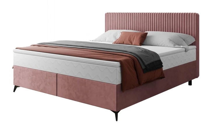 EVELYN 160X200 boxspring postel s úložným prostorem