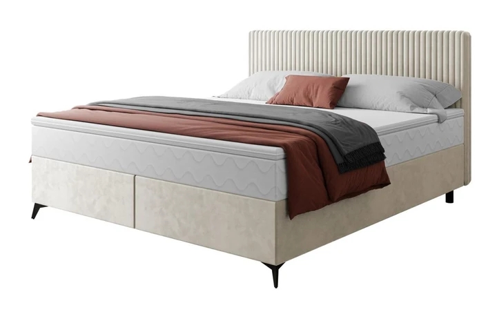 EVELYN 160X200 boxspring postel s úložným prostorem