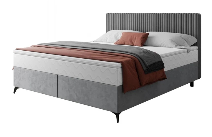 EVELYN 160X200 boxspring postel s úložným prostorem
