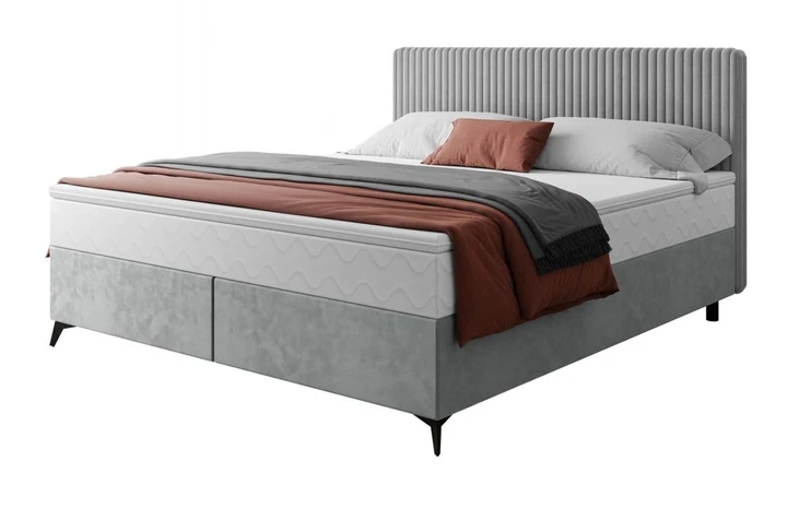 EVELYN 160X200 boxspring postel s úložným prostorem