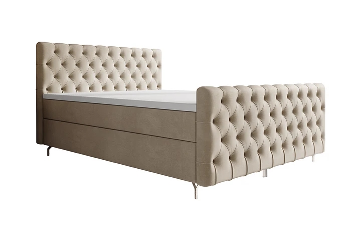 CHERIE PLUS 180x200 boxspring postel s úložným prostorem