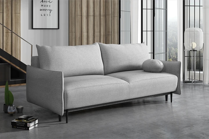 DAVEN moderní rozkládací pohovka s úložným prostorem