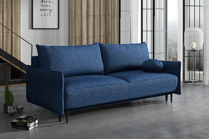 DAVEN moderní rozkládací pohovka s úložným prostorem