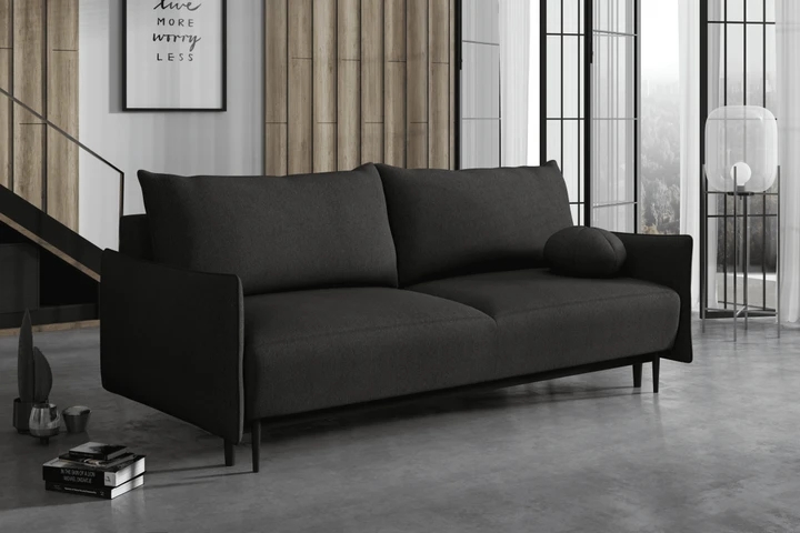 DAVEN moderní rozkládací pohovka s úložným prostorem