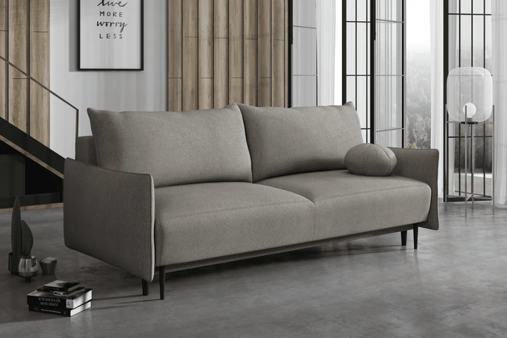 DAVEN moderní rozkládací pohovka s úložným prostorem