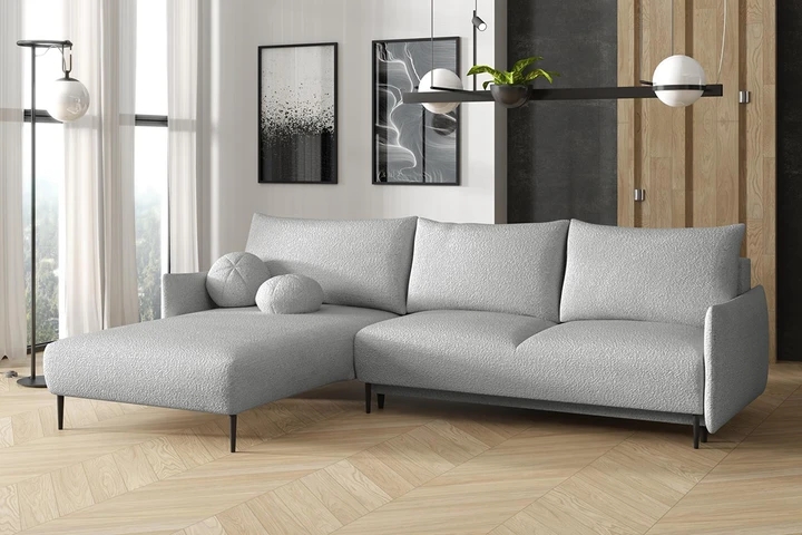 LAVEN rohová sedačka s rozkládací funkcí a úložným prostorem