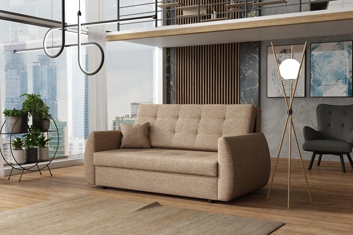 URBAN III malá rozkládací pohovka s úložným prostorem