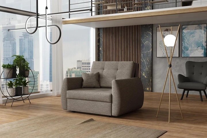 URBAN I rozkládací křeslo s úložným prostorem