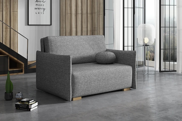 BAMBI II malá rozkládací pohovka s úložným prostorem