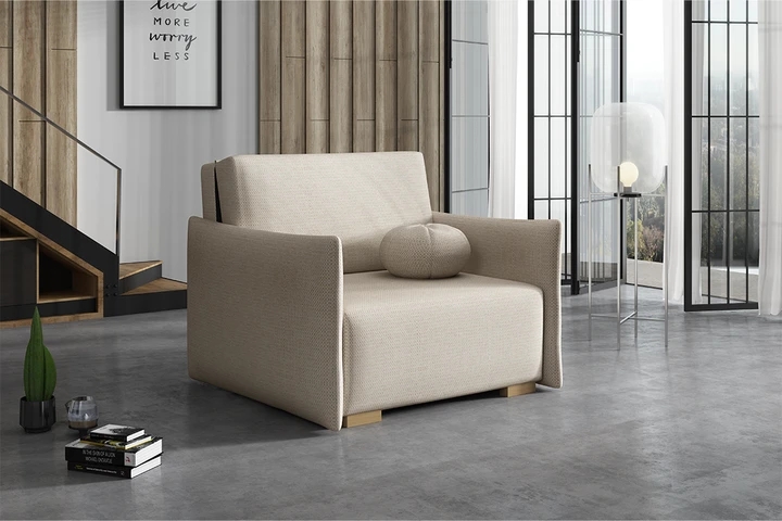 BAMBI I rozkládací křeslo s úložným prostorem