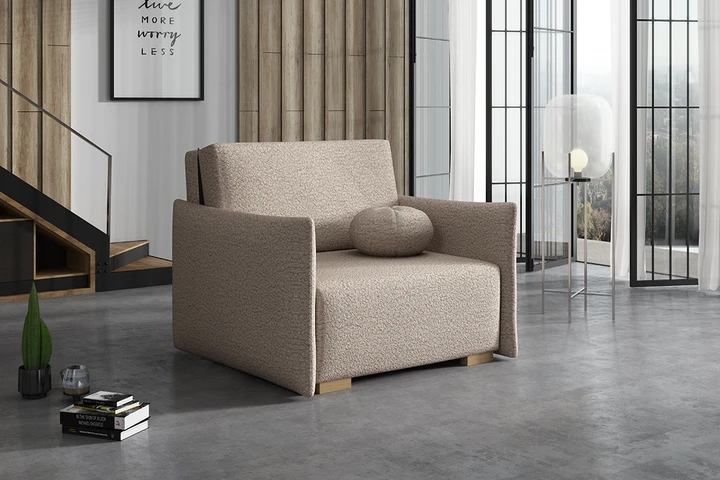 BAMBI I rozkládací křeslo s úložným prostorem