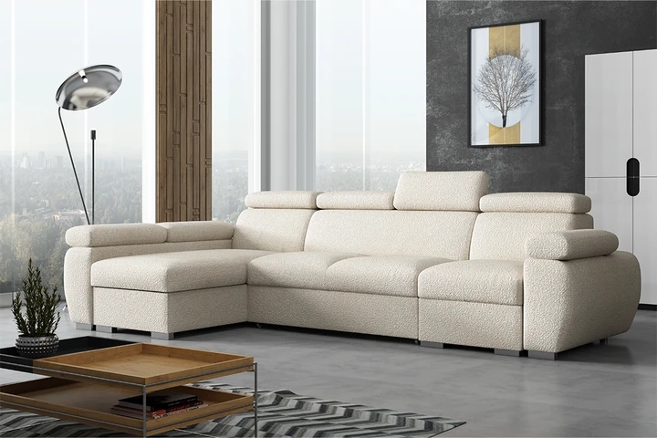 SEATTLE 13 rozkládací sedací souprava s polohovacími opěrkami