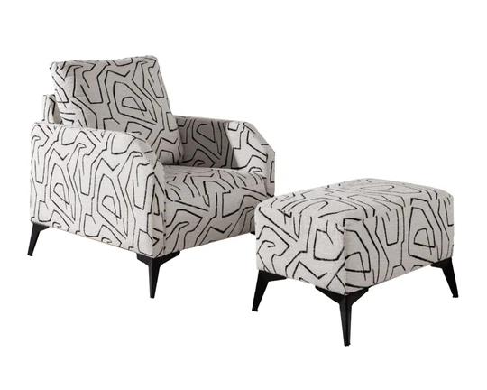 FIGARO křeslo a taburet