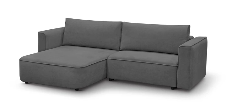 VILNIUS rohová sedačka s rozkladem a úložným prostorem