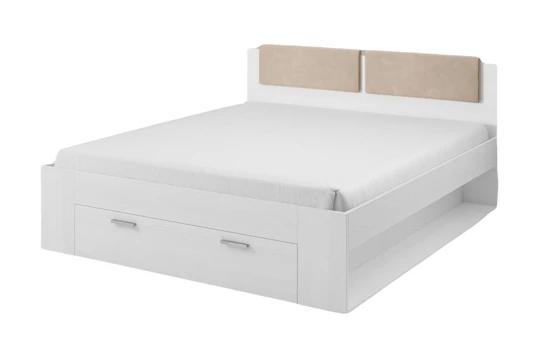 CHANELL II postel 140x200 cm, dekor abisko ash