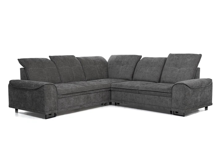 BOSS XL Moderní rohová pohovka s funkcí spaní a úložným prostorem